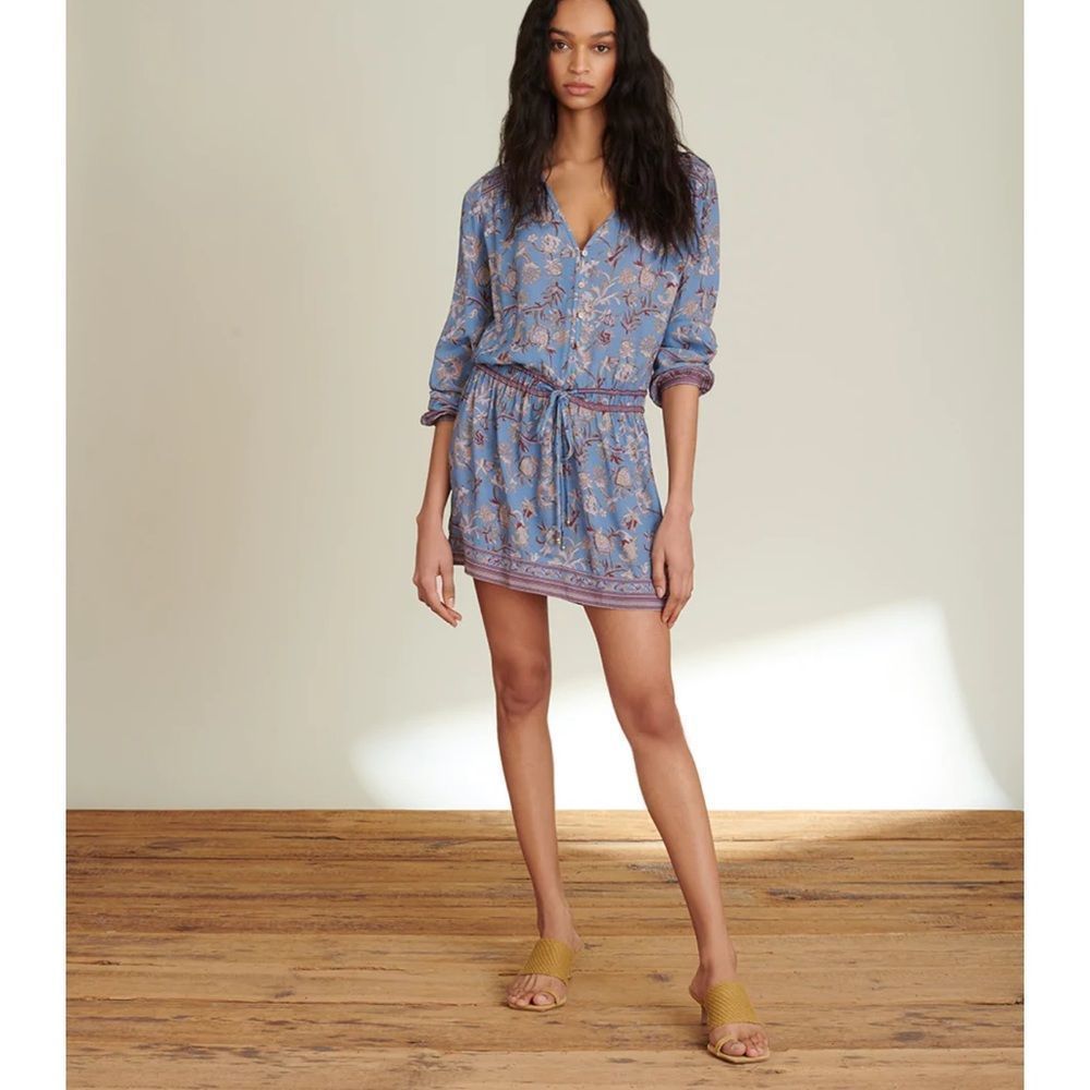 Veronica Beard Tiany Drawstring Minidress